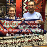 Alex Martinez Returns: New Weavings from Oaxaca: July 9th & 10th 2026