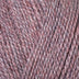 up close skein of lanas light yarn color brown grey
