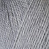 up close skein of lanas light yarn color grey