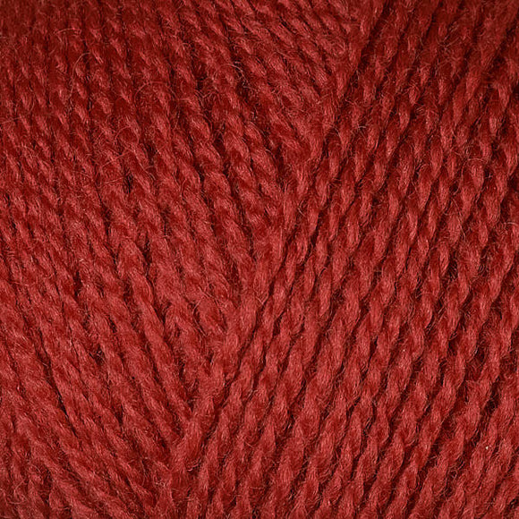 up close skein of lanas light yarn color orange