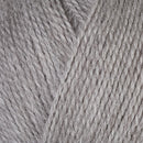 up close skein of lanas light yarn color grey