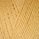 up close skein of lanas light yarn color yellow