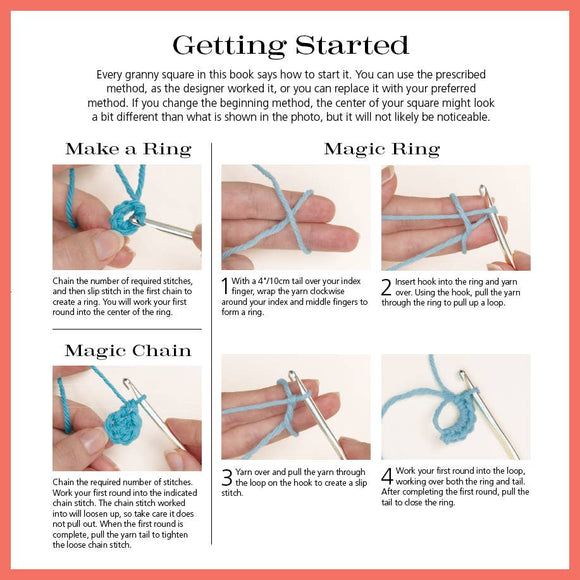 60 Quick Granny Squares: Mix & Match Crochet Motifs