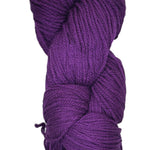 Skein of yarn color conflower purple