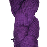 Skein of yarn color conflower purple