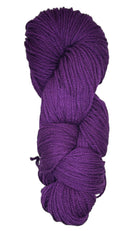Skein of yarn color conflower purple