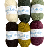 Lanas Light mini pack  of yarn in  autumnal colors