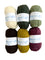 Lanas Light mini pack  of yarn in  autumnal colors