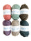 Lanas Light mini pack  of yarn in  spring like colors