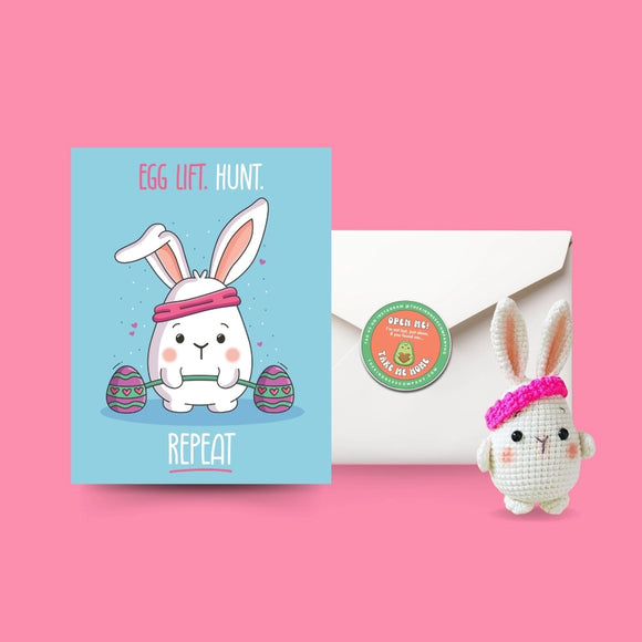 Greeting Card with Crochet Pattern by The Kindness Company