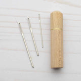 Wooden Storage Cases with Tapestry Needles from Fox & Pine Stitches