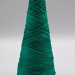 Lunatic Fringe Yarns 3/2 Tubular Spectrum Cones 1.5 oz color green teal