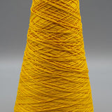 Lunatic Fringe Yarns 10/2 Mercerized Cotton Tubular Spectrum 8 oz cone color yellow