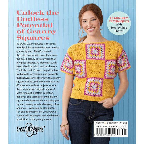 60 Quick Granny Squares: Mix & Match Crochet Motifs