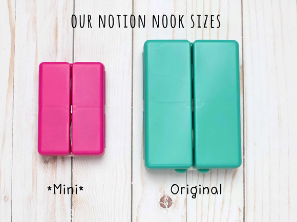 Fox & Pine Stitches: Mini Notion Nooks | The Ultimate On The Go Notion Organizer