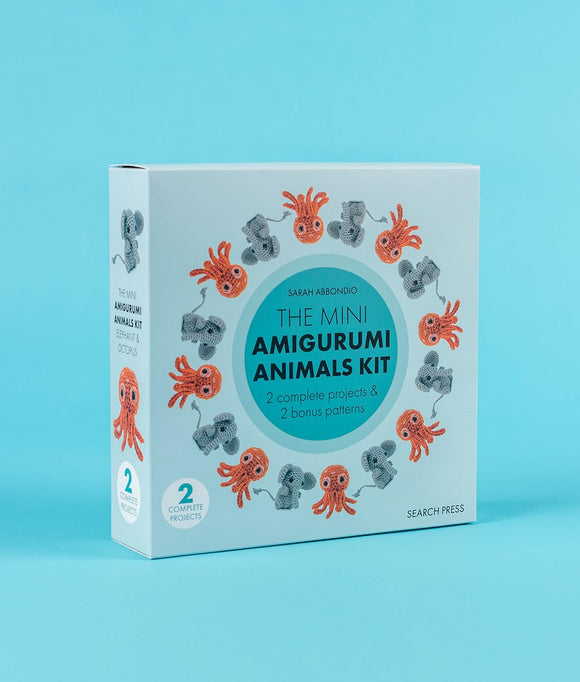 Mini Amigurumi Animals Kit: 2 complete projects & 2 bonus patterns