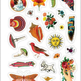 Antiquarian Sticker Book 2027 Monthly/Weekly Planner Calendar