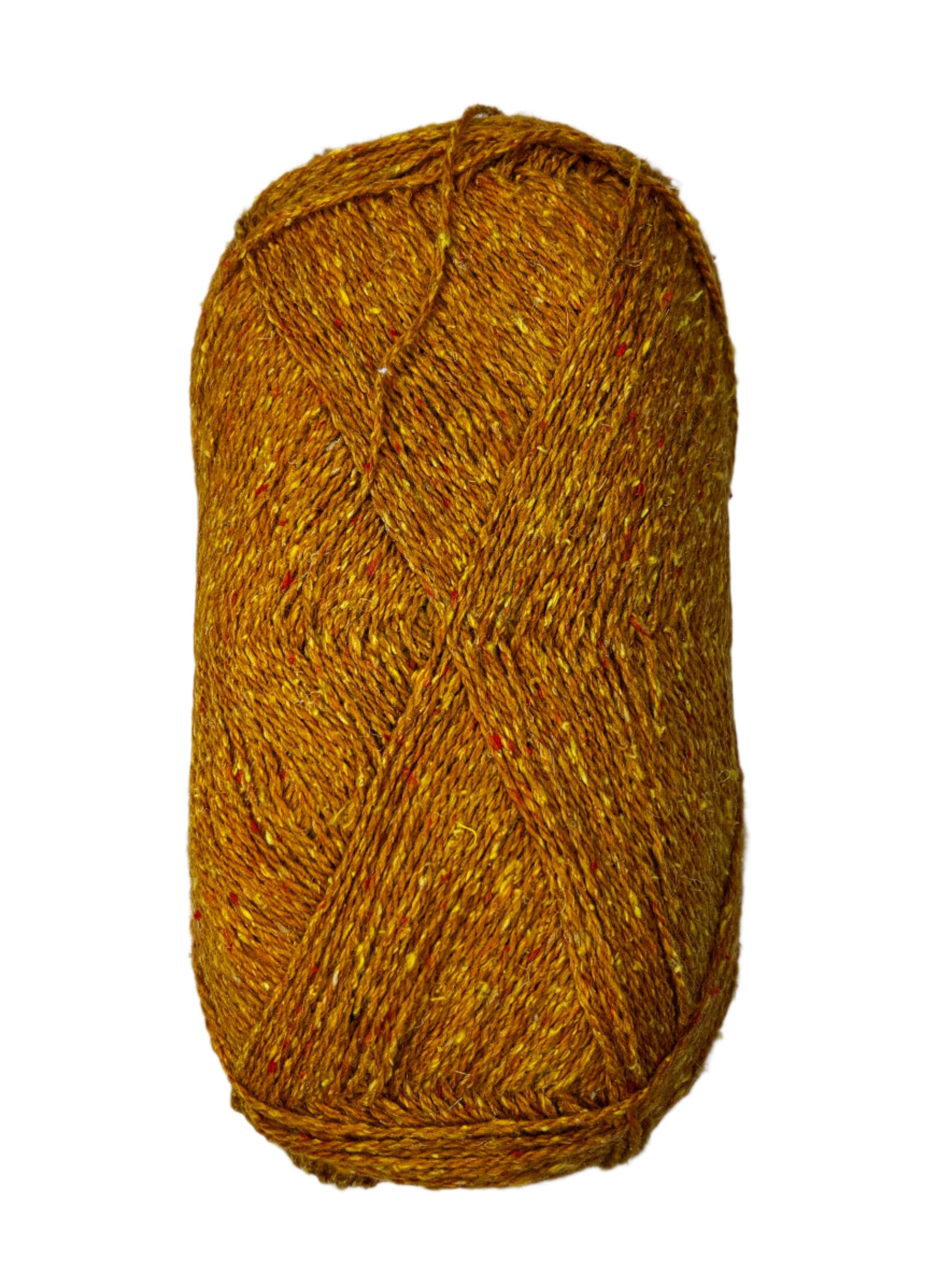 yellow skein of yarn