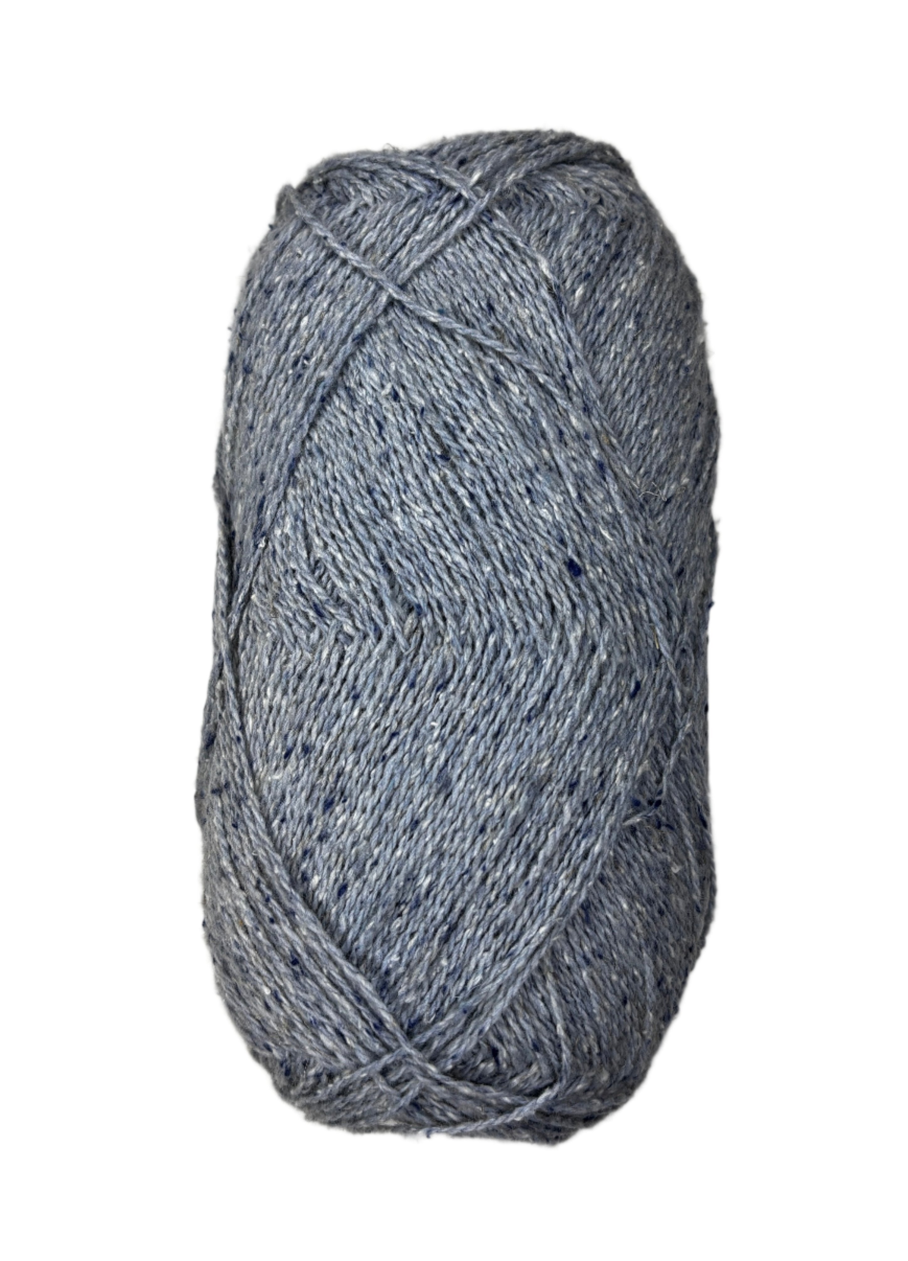 slate grey/lite blue skein of yarn