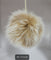 Fur Pompoms Small by Schildkraut color tan
