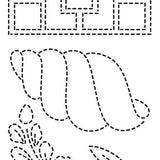 Sashiko Stencils #2 Crests, Borders & Classic Motifs by Sylvia Pippen