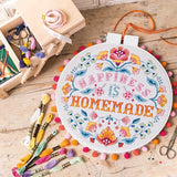 Modern Folk-Art Cross Stitch by Immediate Media