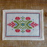 Dianthia  - Cross stitch small kit from Avlea Folk Embroidery