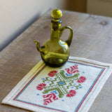 Dianthia  - Cross stitch small kit from Avlea Folk Embroidery