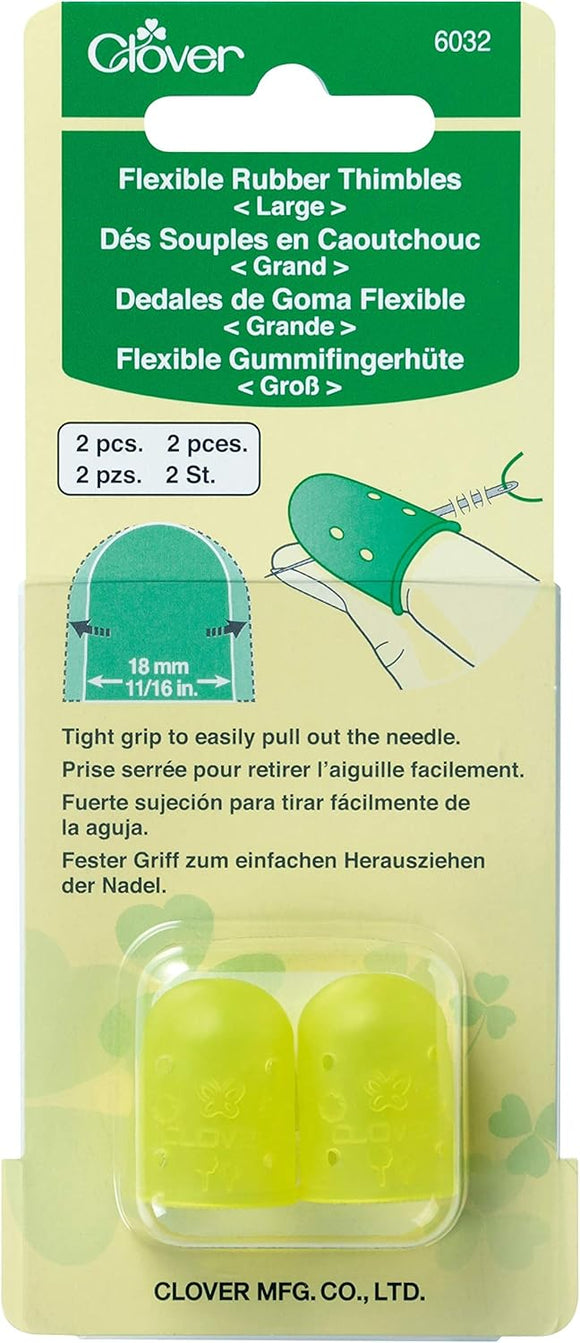 Clover Flexible Rubber Thimbles