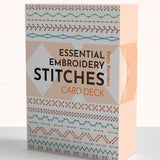 Essential Embroidery Stitches Card Deck