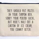 Ellembee Gift Sassy Zipper Pouch tampon box