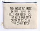 Ellembee Gift Sassy Zipper Pouch tampon box