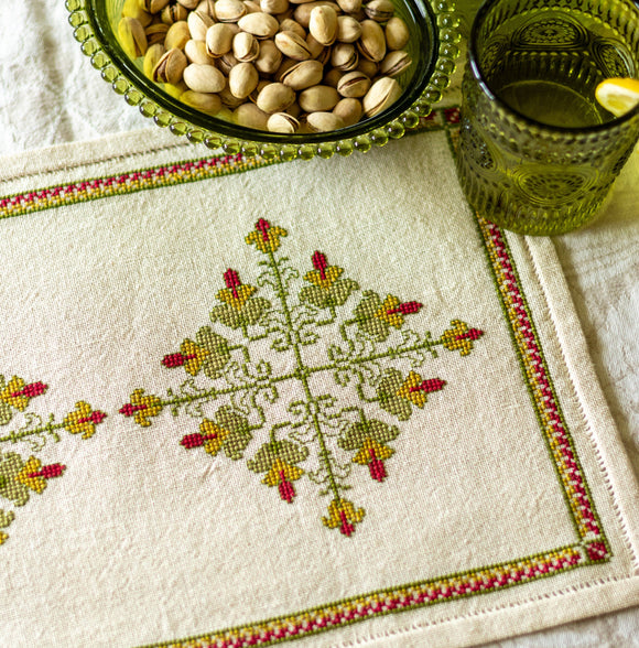 Avlea Folk Embroidery - Rhodora cross stitch kit