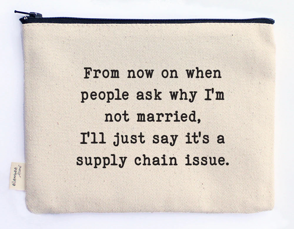 Ellembee Gift Sassy Zipper Pouch supply chain