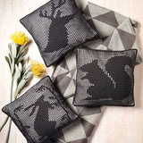 Woodland Wildlife in Filet Crochet by Sheryl Means