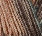 Autumnal colors skein of yarn
