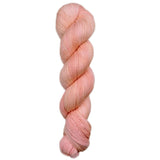 Blackbird Sycamore Fingering Mini Skein Yarn Color peach