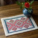 Balkan Diamond  - Small cross stitch kit from Avlea Folk Embroidery