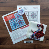 Balkan Quartet - Cross stitch kit from Avlea Folk Embroidery
