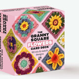Granny Square Flowers Card Deck