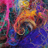 Sari Silk Throwsters Waste by the ounce