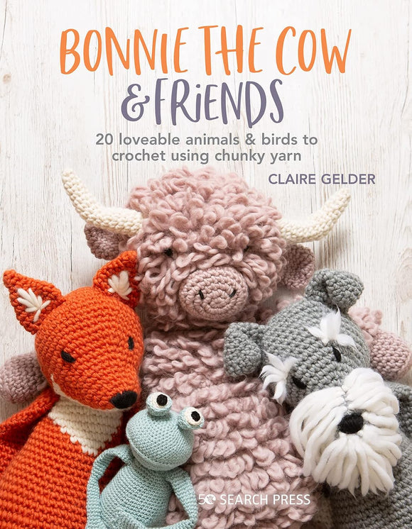 Bonnie The Cow & Friends Crochet Book