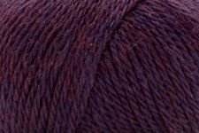 Detailed image of Universal Yarn Fawning DK weight yarn in the color deep purple