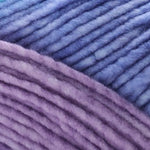 Detailed image of Universal Yarn Maman Acrylic Yarn in the colors purple blue