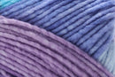 Detailed image of Universal Yarn Maman Acrylic Yarn in the colors purple blue