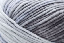 Detailed image of Universal Yarn Maman Acrylic Yarn in the colors white grey black