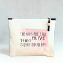 Pretty Clever Words - Canvas Zipped Bags-12