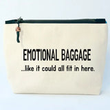 Pretty Clever Words - Canvas Zipped Bags