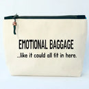 Pretty Clever Words - Canvas Zipped Bags-5