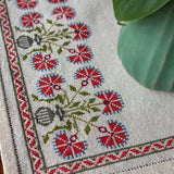 Avlea Folk Embroidery - Peloponnesian Poppies cross stitch kit